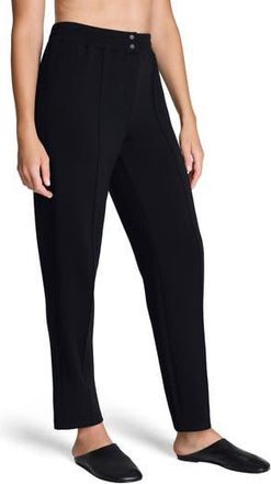 Spanx AirEssentials Brushed Straight Leg Pants in Very Black at Nordstrom Rack, Size X-Small