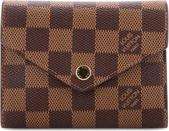 Louis Vuitton Portafoglio Victorine Wallet Damier piccolo - Marrone