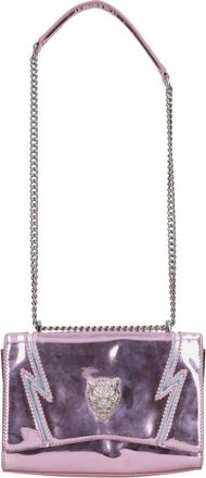 Plein Sport Roze - Dames - Schoudertassen - Roze - ONE Size - Leer - Tassen