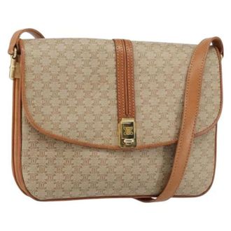Celine Pre-owned Cross Body Bags, female, Beige, Size: ONE SIZE Pre-owned Vintage Plastic Cross Body Bag