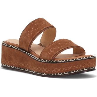 Frye Joy Platform Wedge Sandal in Bark at Nordstrom Rack, Size 9.5