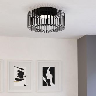 Eglo Eglo Ginestrone-Z Black Steel RGB Ceiling Light
