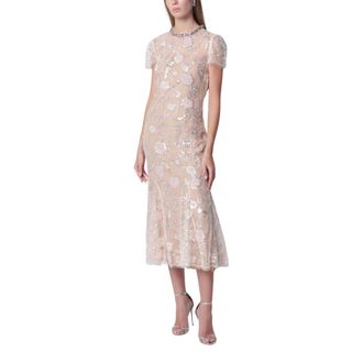 Self Portrait Mujer, Vestidos, Rosa, Talla: S