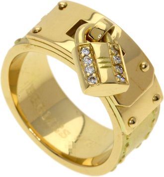 Herm&egrave;s Yellow Gold (18K) Band Ring (Pre-Owned)