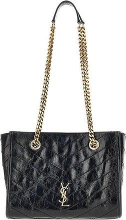 Saint Laurent Vintage leather small Niki shopping bag Woman One Size