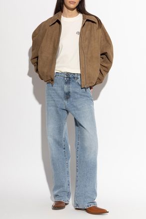 Anine Bing T-shirt Wagner, Womens, Cream