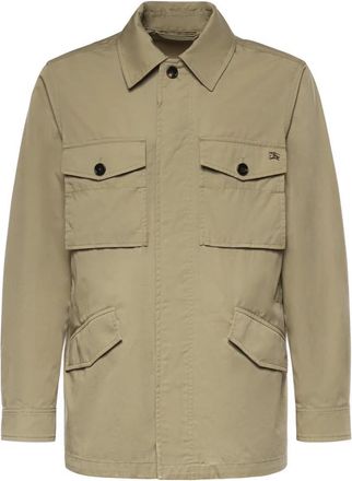 Burberry Bradmore Jacket - Heren - Zomerjassen - Beige - M - Katoen - Jassen