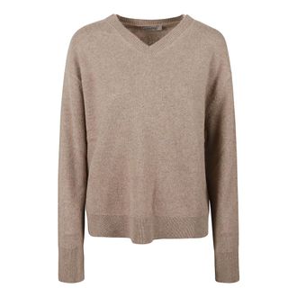 Max Mara Smmfata - Dames - V-hals truien - Groen - M - Truien & Vesten