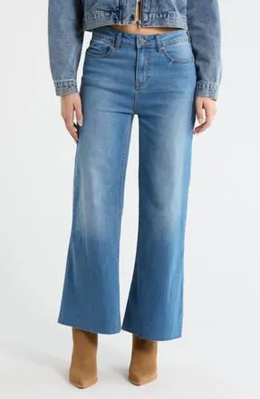Vigoss Retro Wide Leg Jeans in Medium Wash at Nordstrom Rack, Size 24