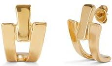 UNOde50 18K Gold-Plated Earrings at Nordstrom