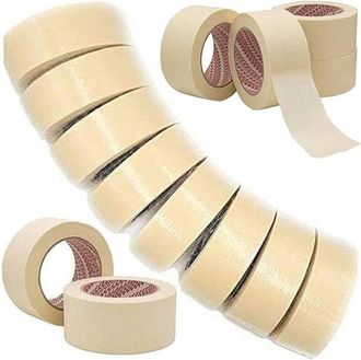 Trade Shop Trade Shop - Cinta De Goma Profesional 6 Rollos 50x50 Mt Para M&aacute;scaras De Pintura