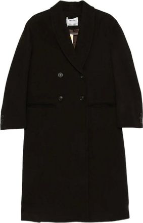 Low Classic Cappotto in lana con collo a scialle - - Coats - Donna - Marrone - S
