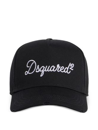 Dsquared2 Black Logo Baseball Hat