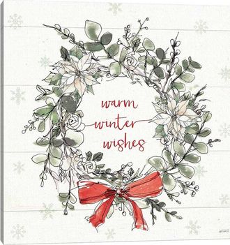 iCanvas Icanvas Modern Farmhouse Vii Christmas Wall Art