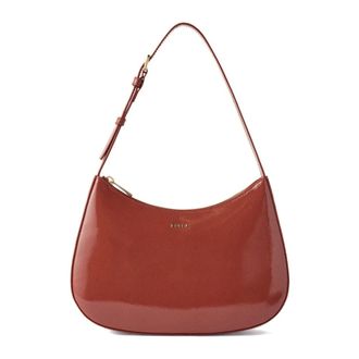 Furla Margot S Schoudertas - Dames - Tassen - Bruin - Maat: ONE Size Leer