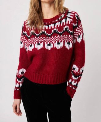 John & Jenn Hunter Sweater In Fireside Chill