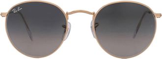 Ray-Ban Round Metal Grey Gradient Unisex Sunglasses RB3447 001/71 50
