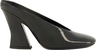 Givenchy Sculpted Muiltjes met Hak - Dames - Muiltjes - Zwart - 41 EU - Leer - Schoenen