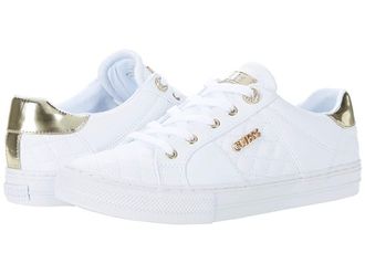 Guess Loven Womens Shoes White : 5.5 M, Synthetic