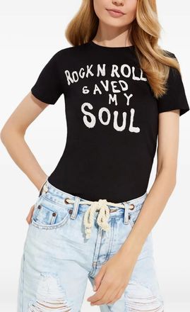 One Teaspoon T-shirt con stampa - Nero