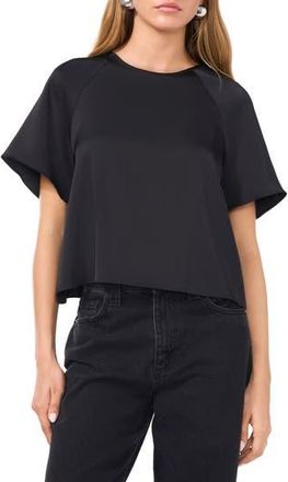 1.State Raglan Sleeve Top in Rich Black at Nordstrom Rack, Size X-Large