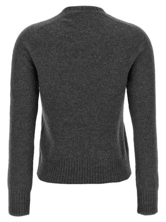 Jil Sander Superfine Wool Sweater - charcoal