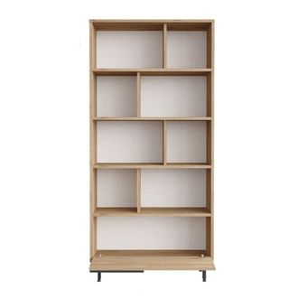 Calicosy Biblioteca decor efecto nogal L83,9 cm