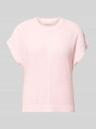 Freequent Strickshirt mit Kapp&auml;rmeln Modell Estapper in Hellrosa, Gr&ouml;&szlig;e XXL