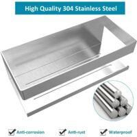 OEM Estante Para Ducha, Estante Para Ba&ntilde;o, No Requiere Perforaci&oacute;n, Estante Para Ducha Con Gancho - Montaje En Pared - Acero Inoxidable 304sus - Para Coci