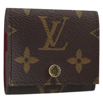Louis Vuitton Pre-owned Wallets, female, Brown, Size: ONE SIZE Pre-owned Vintage Monogram Earphone Case
