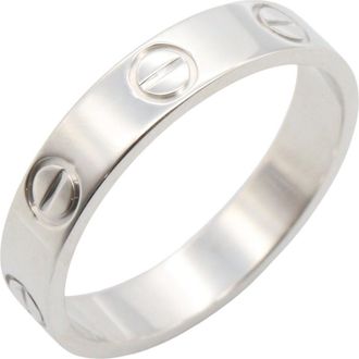 Cartier White Gold White Gold (18K) Band Ring (Pre-Owned)