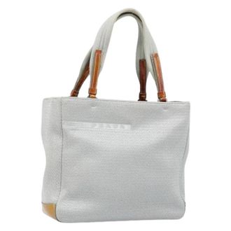 Prada Pre-owned Vintage Handtas - Dames - Vintage Shopper - Grijs - ONE Size - Leer - Vintage