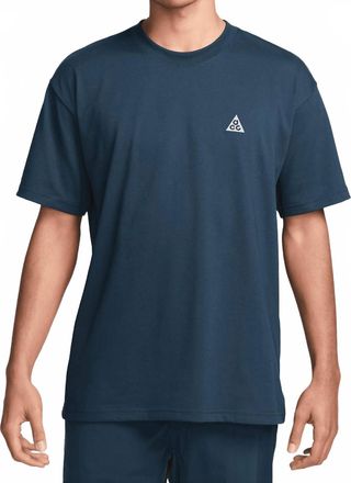 Nike Mens Acg Lrb Shirt In Armory Navy