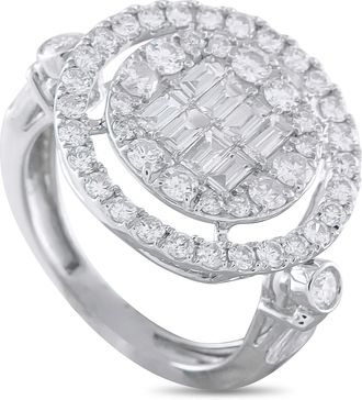 Luxury Bazaar Platinum 2.0ct Diamond Ring MF06-041326