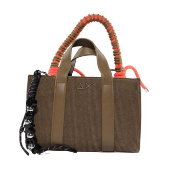 Sun 68 Mini Bolso Terciopelo Pana - Bags - Mujer - Marr&oacute;n - ONE SIZE