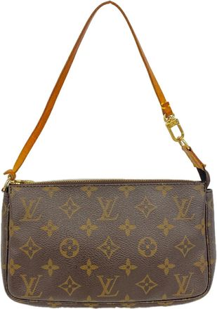 Louis Vuitton Brown Pouch (Pre-Owned)