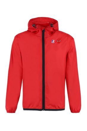 Comme Des Gar&ccedil;ons Comme Des Gar&ccedil;ons Play X K-Way - Hooded Windbreaker