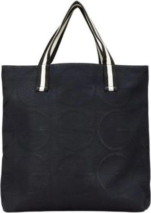 Gucci Pre-owned Tote Bags, male, Black, Size: ONE SIZE Pre-owned Vintage Tote Bag
