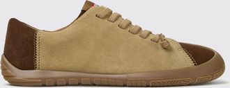 Camper Sneakers slip-on Twins in pelle scamosciata bicolore con lacci elasticizzati