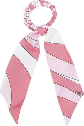 Pucci Foulard in Seta per Capelli - - Accessories - Donna - Rosa - ONE SIZE