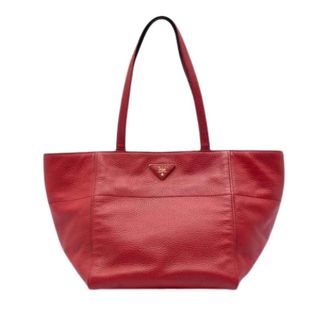 Prada Pre-owned Tote Bags, female, Red, Size: ONE SIZE Pre-owned Vintage Tote Bag