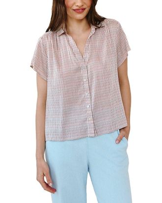 Bella Dahl Shirred Shirt