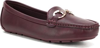 Unze Women CANICE Sleek Design Moccasins UK Size 3-8 Maroon
