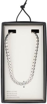 Nordstrom Rack Mens Intertwined Chain Stainless Steel Necklace at Nordstrom Rack
