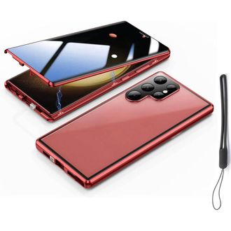 OEM Funda Magn&eacute;tica De Cristal Templado Con Privacidad Para Las Series Samsung Galaxy S25/s24/s23/s22/s21, Que Proporciona Protecci&oacute;n De Privacidad De 360