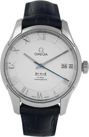 Omega Pre-owned Omega De Ville Silver Dial Mens Watch 431.13.41.21.02.001