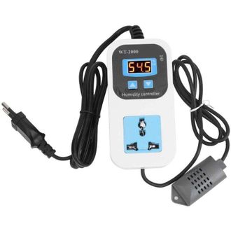 OEM Controlador De Humedad, Interruptor Para Humidificador/deshumidificador, Enchufe Monobloque, Accesorios Para Humidificador (enchufe Europeo) -crezuo