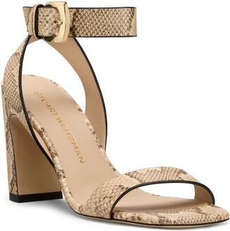 Stuart Weitzman Sai Sandal 85 in Adobe at Nordstrom, Size 7.5