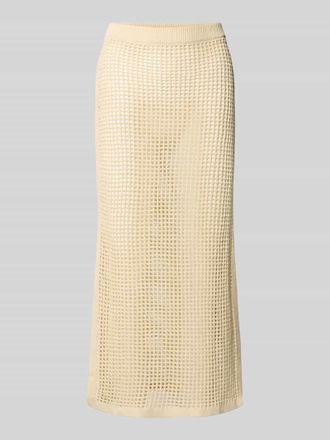 MC2 Saint Barth Strickrock mit elastischem Bund Modell DARLINE in Beige, Gr&ouml;&szlig;e XL