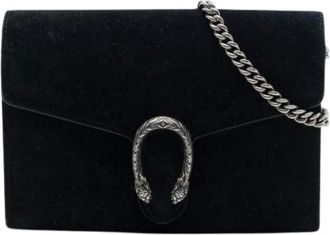 Gucci Borsa a tracolla vintage di seconda mano - - Pre-owned - Donna - Nero - ONE SIZE
